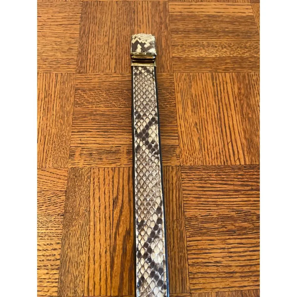 Y2K Vintage L.J.B Python belt O/S